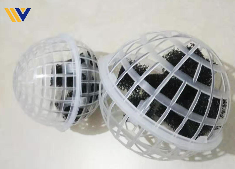 Hollow ball packing